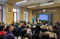 В преддверии Дня защитника Отечества в ФГБУ «ВГНКИ» состоялась встреча с представителем Народного фронта и участником специальной военной операции